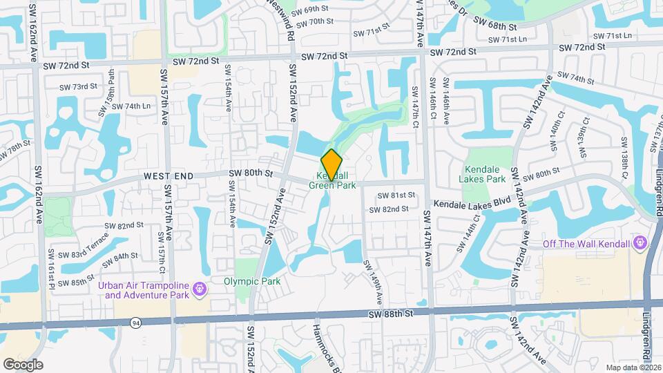 15006 SW 80th St Map and Location Details
