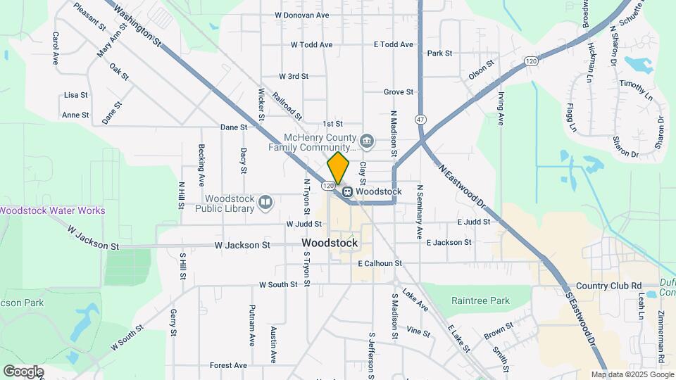 132 Washington St, Unit A Map and Location Details