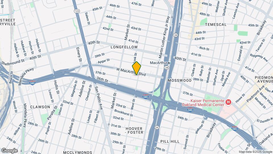 3715 West St Mapa y Detalles de la Ubicación