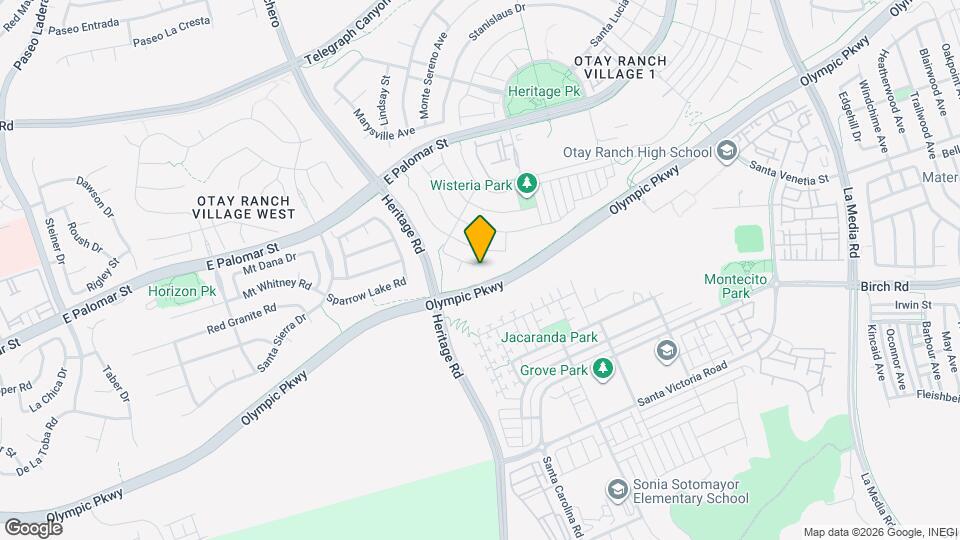 1404 Pearson Springs Ct Map and Location Details