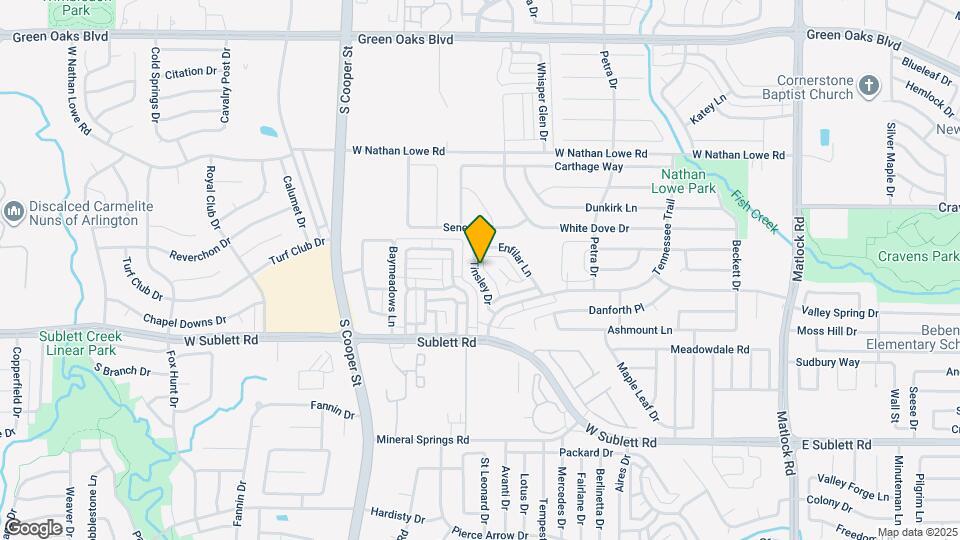 5827 Tinsley Dr Map and Location Details