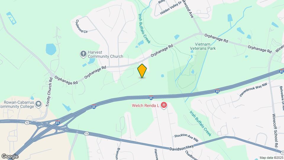 1890 Old Rivers Rd Map and Location Details