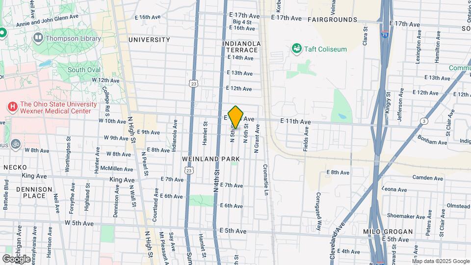 1474 N 5th St Mapa y Detalles de la Ubicación