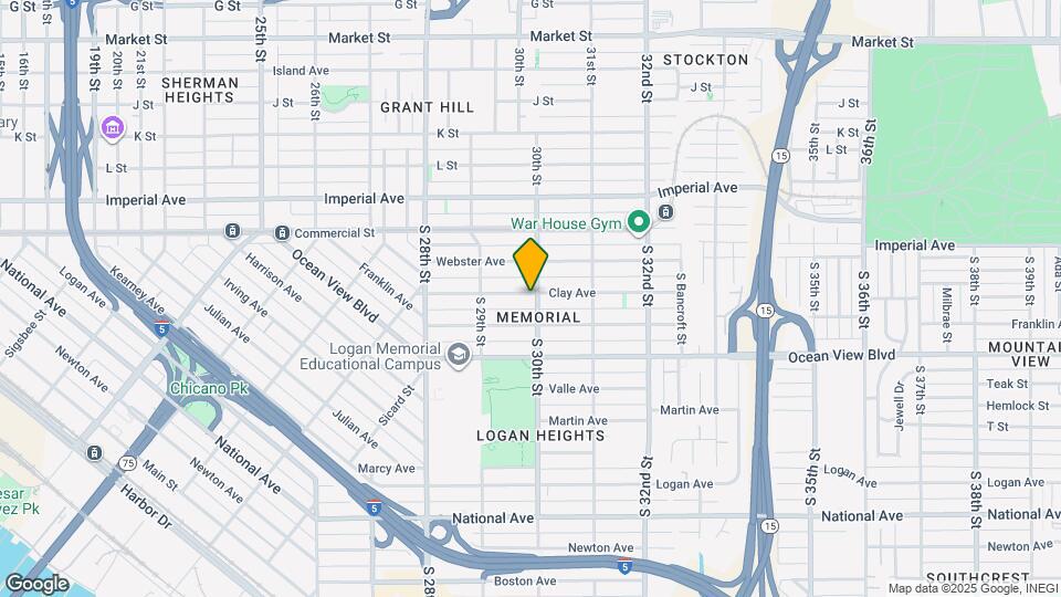 2987 Clay Ave Map and Location Details