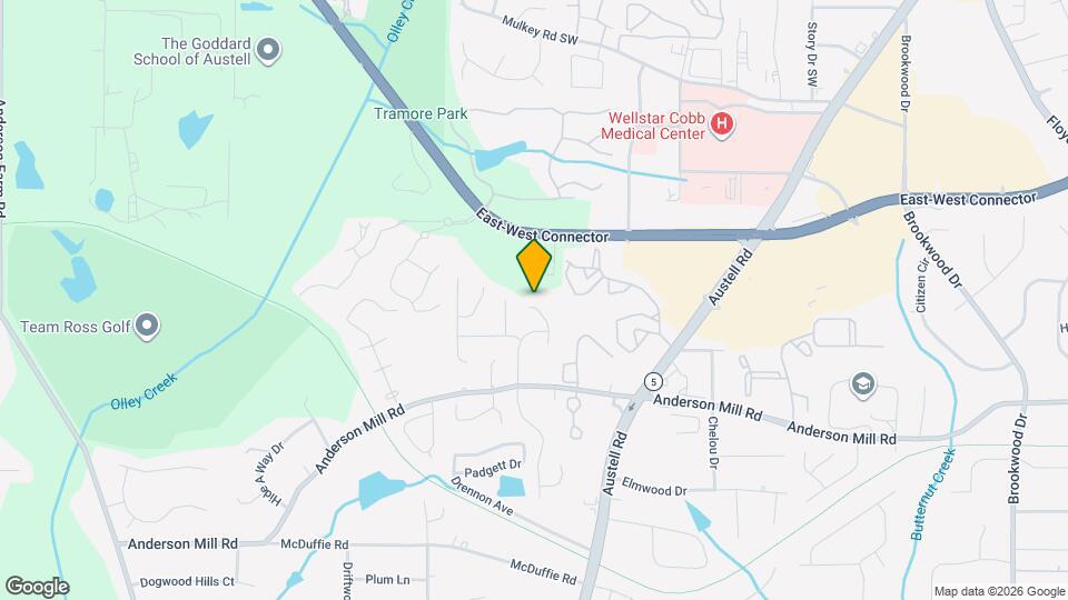 4255 Anderson Ridge Way Map and Location Details