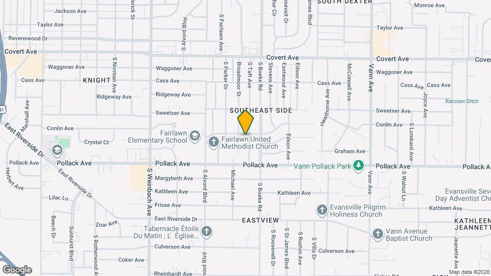 1905 S Taft Ave Map and Location Details