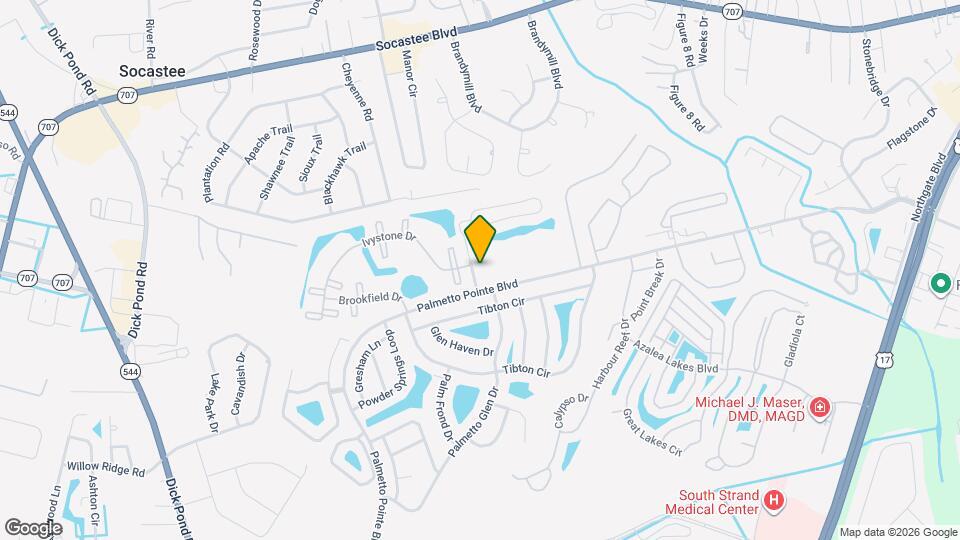 3806 Maypop Cir Map and Location Details