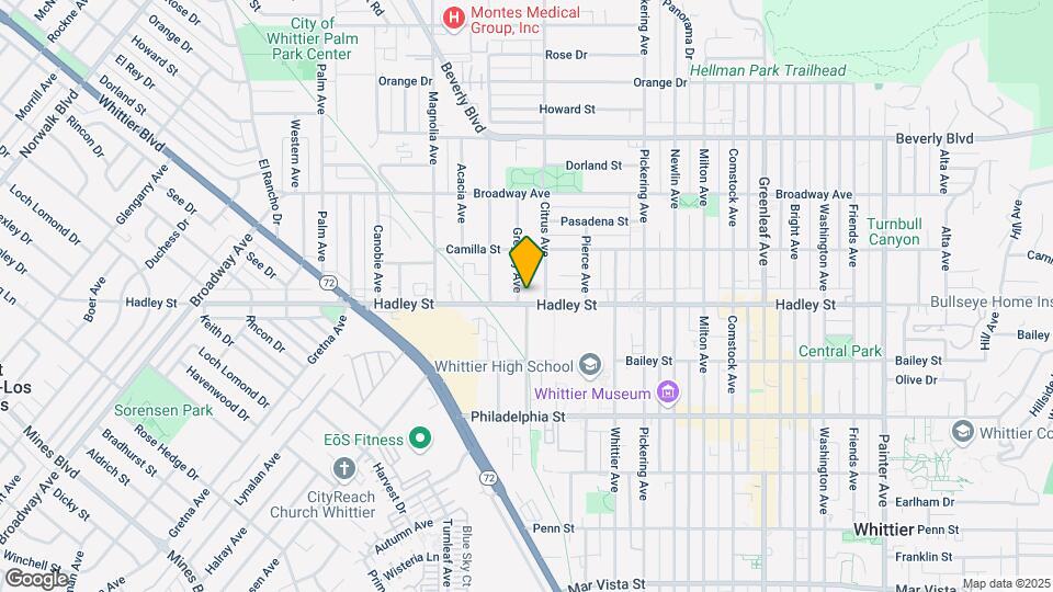 12207 Hadley St-Unit -B Map and Location Details