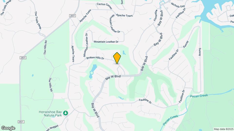 1406 Broken Hills Dr Map and Location Details