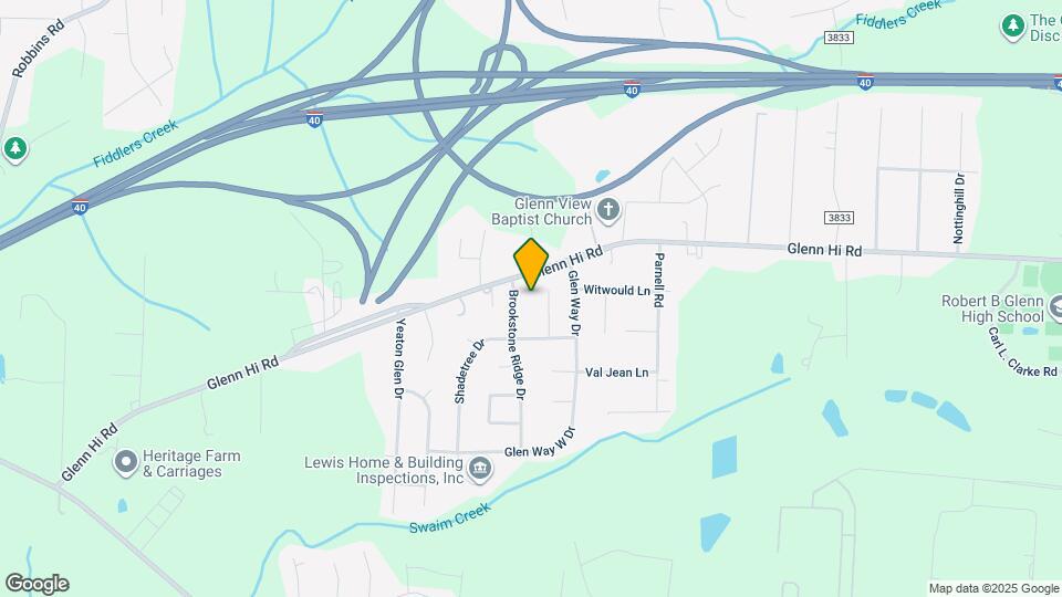 4220 Glenn Hi Rd Map and Location Details