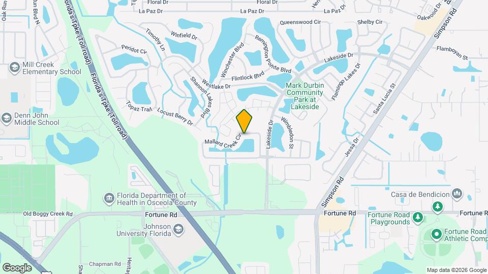 2143 Mallard Creek Cir Mapa y Detalles de la Ubicación