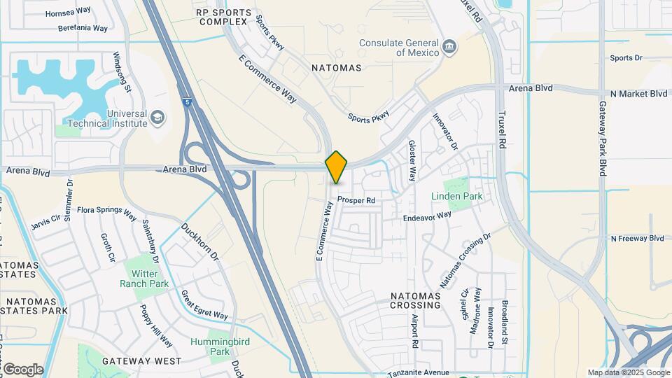 3998 E Commerce Way Map and Location Details