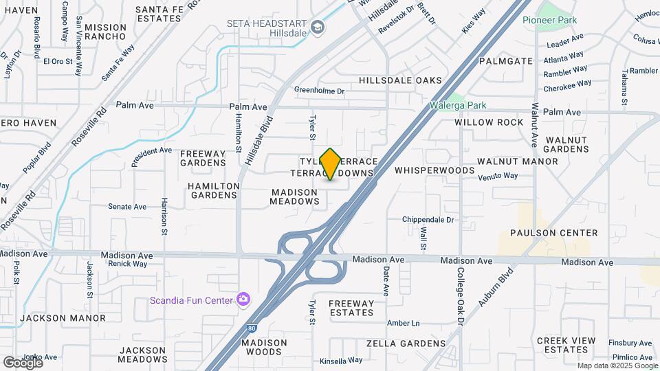 4517 Zachary Way Mapa y Detalles de la Ubicación