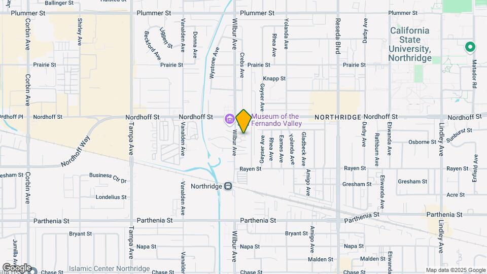 9010-9012 Wilbur Ave Mapa y Detalles de la Ubicación