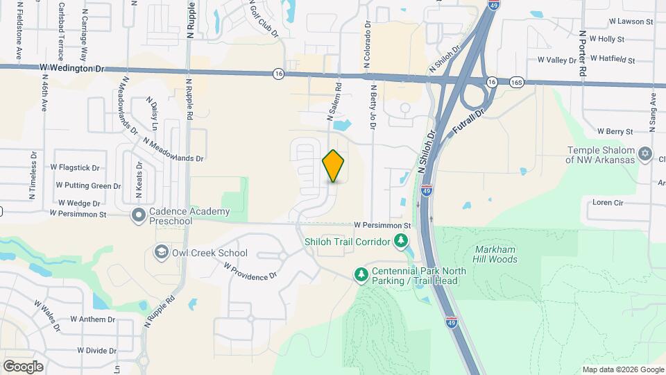 584 N Salem Rd Map and Location Details