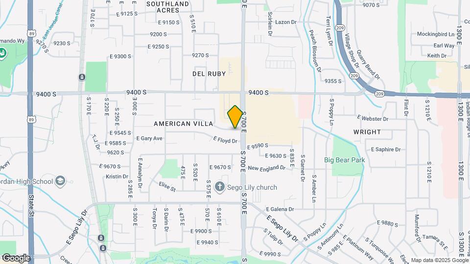 676 E Howard Dr, Unit Basement Apartment Mapa y Detalles de la Ubicación