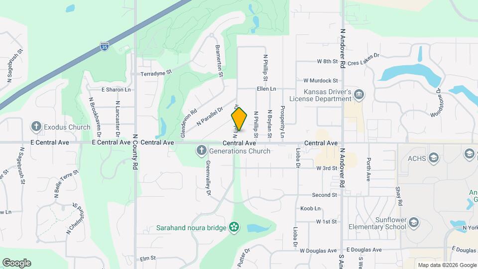 516 N Lakeside Dr Map and Location Details