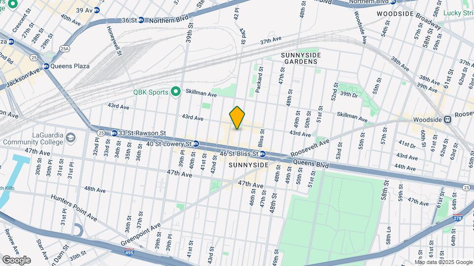 43-18 44th St Mapa y Detalles de la Ubicación