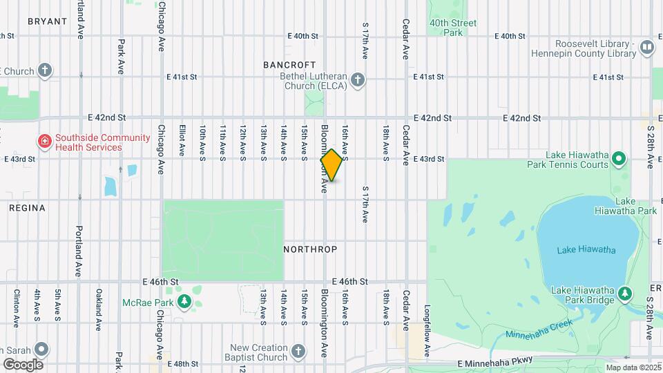 4333 Bloomington Ave, Unit 4335 Map and Location Details