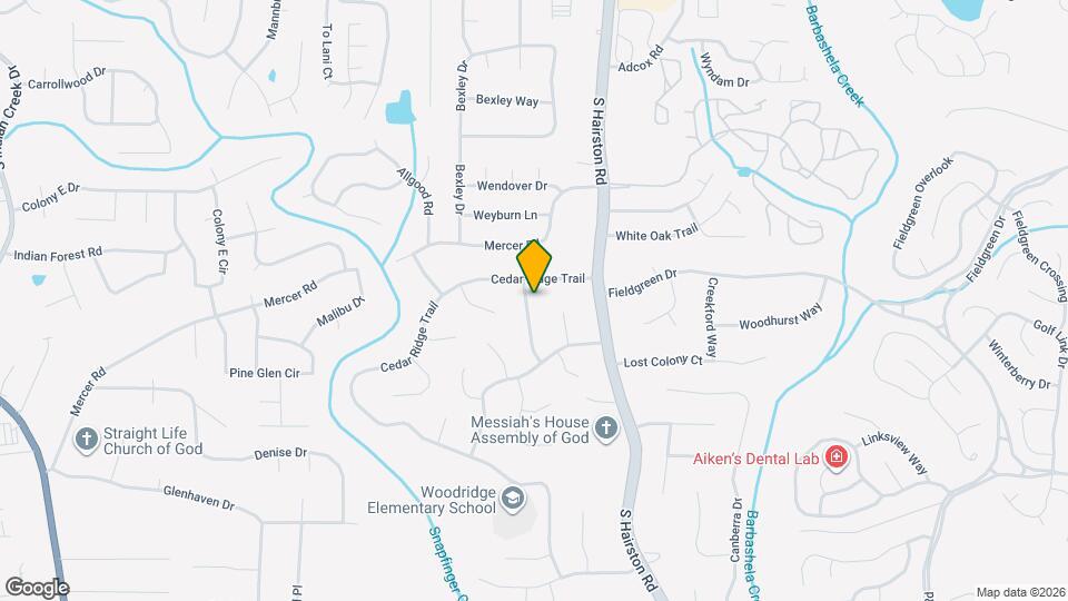 1478 Spruce Ridge Way Mapa y Detalles de la Ubicación