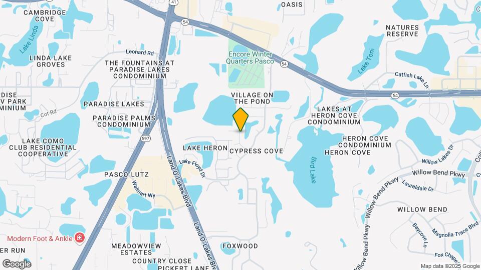 1720 Pintail Ct Mapa y Detalles de la Ubicación