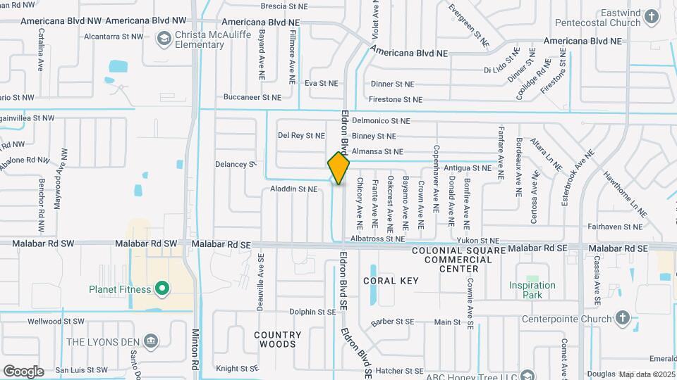 214 Eldron Blvd NE Map and Location Details