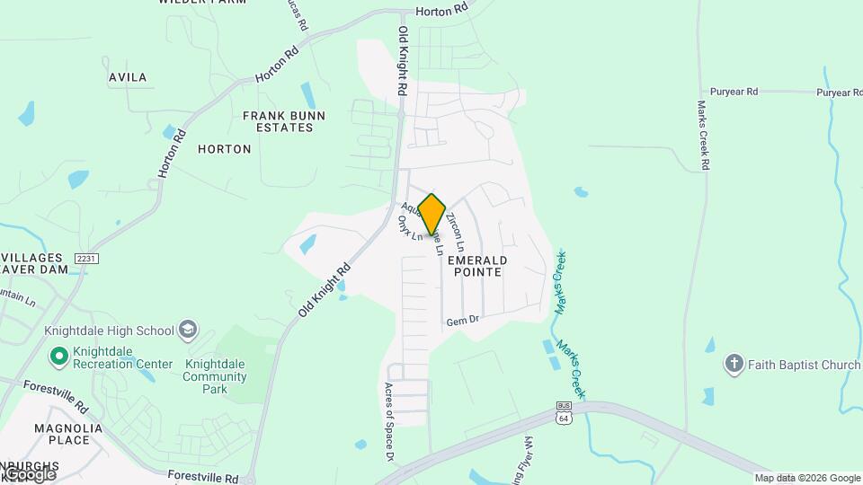 317 Aqua Marine Ln Mapa y Detalles de la Ubicación