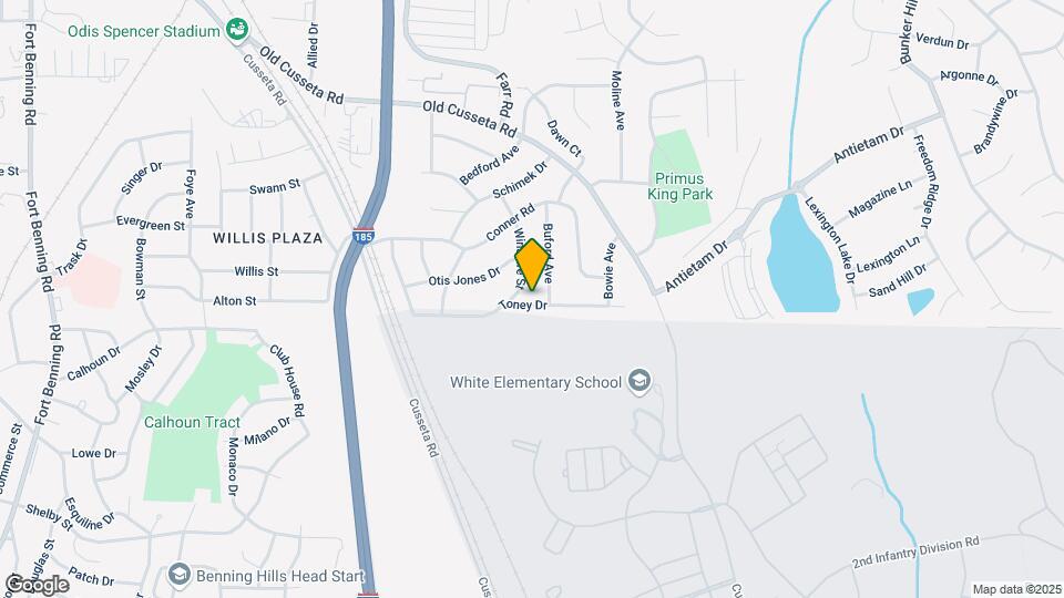 4723 Toney Dr Map and Location Details