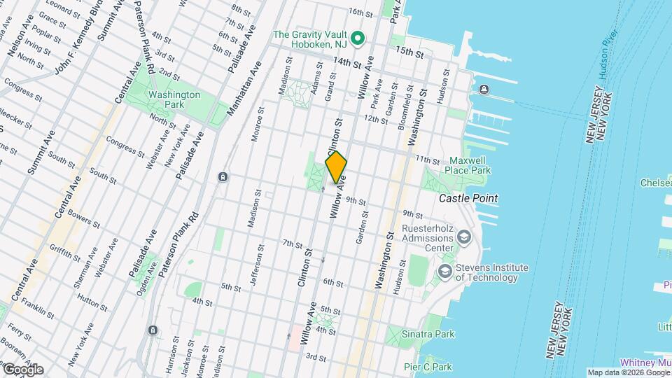 908 Willow Ave Map and Location Details