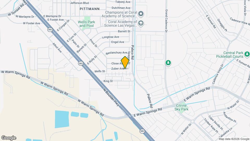 548 Zuber Ave Map and Location Details