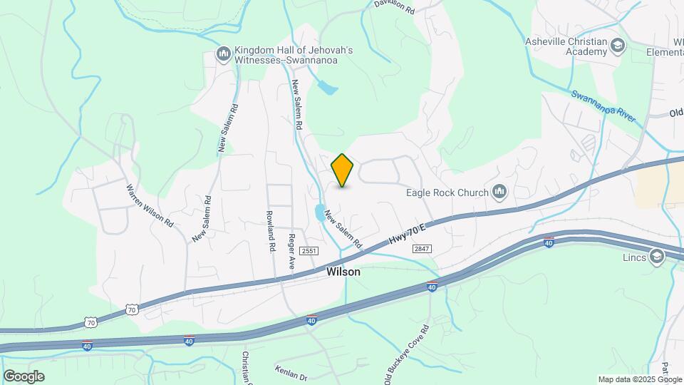 625 Salem Heights Ln Map and Location Details