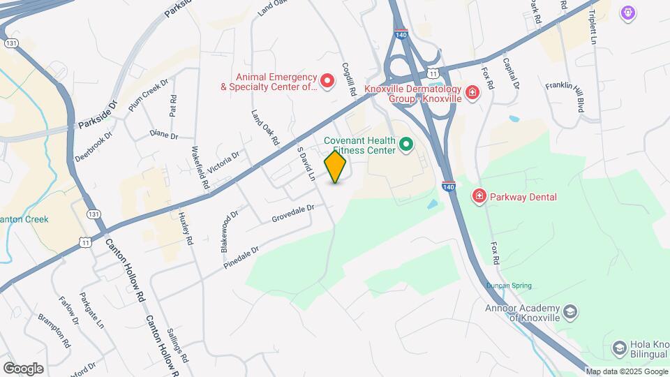 136 Durwood Rd Map and Location Details