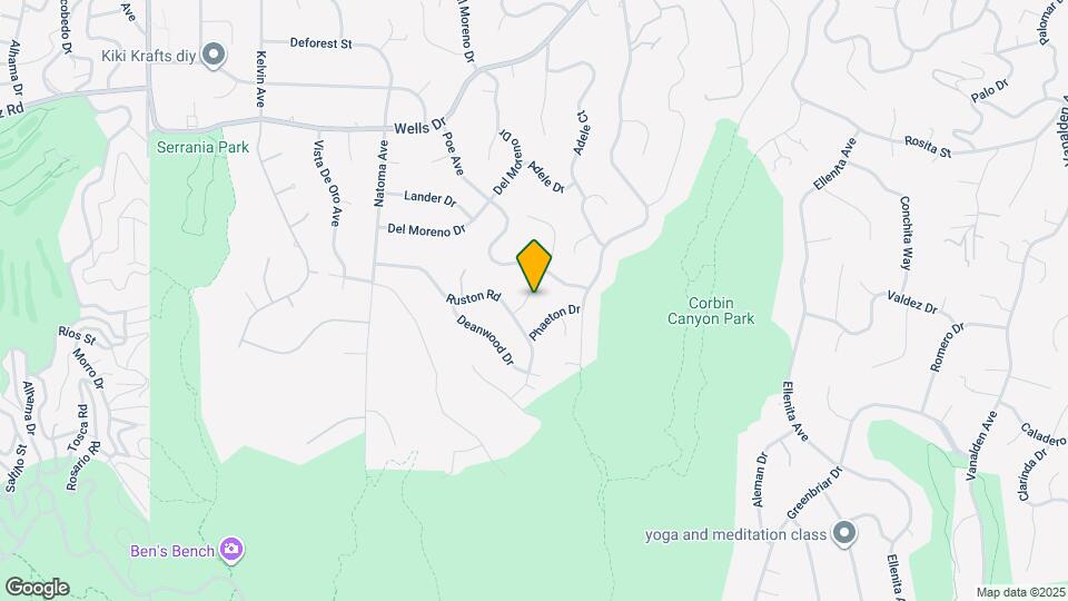 4526 Tenango Dr Map and Location Details