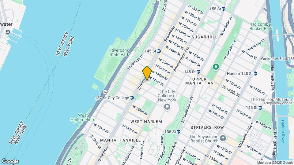 561 W 140th St Map and Location Details