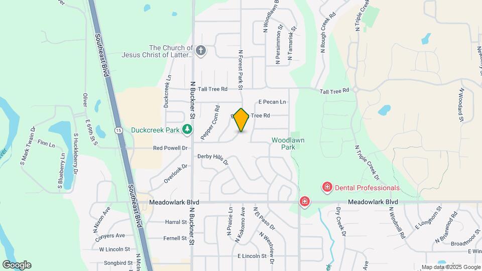 2012 N Forest Park St Map and Location Details