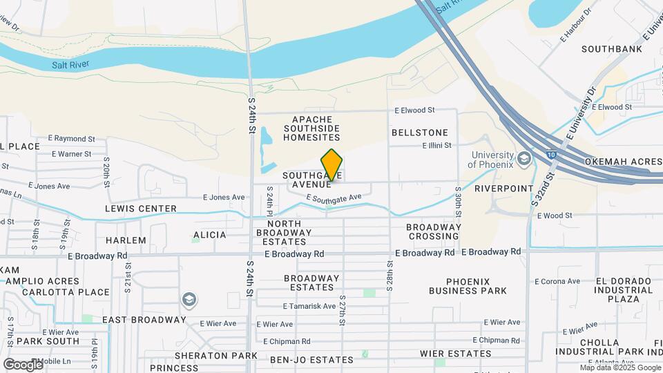 2629 E Jones Ave Map and Location Details