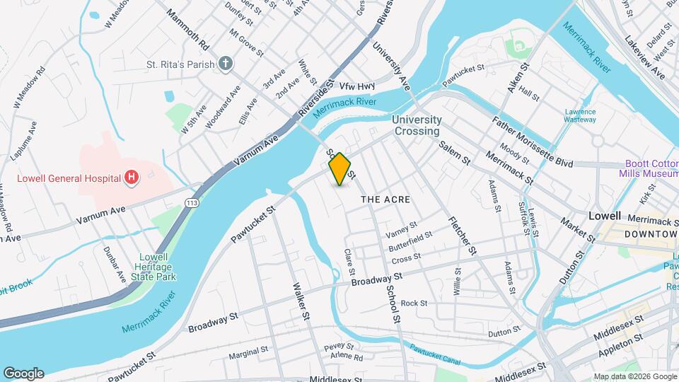 38 Wannalancit St Map and Location Details