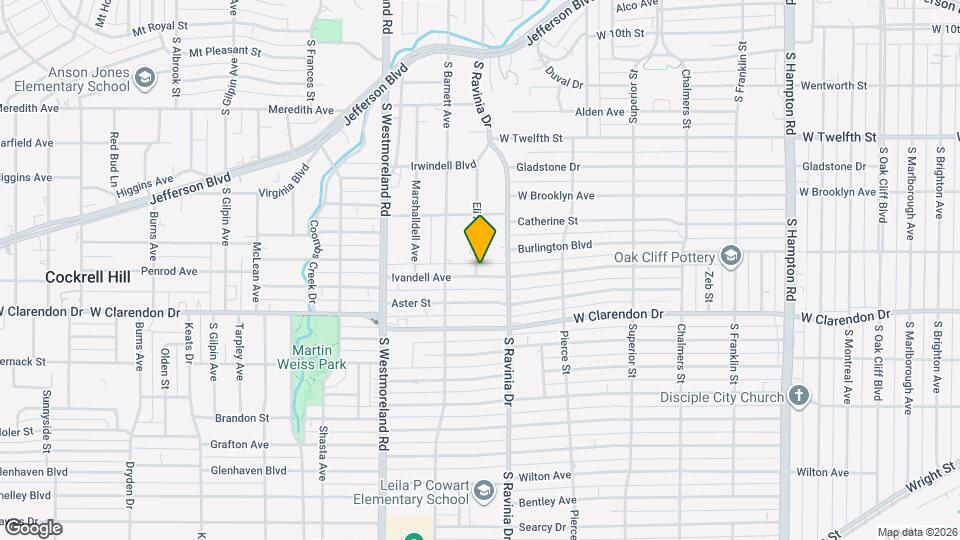 2931 Ivandell Ave Map and Location Details