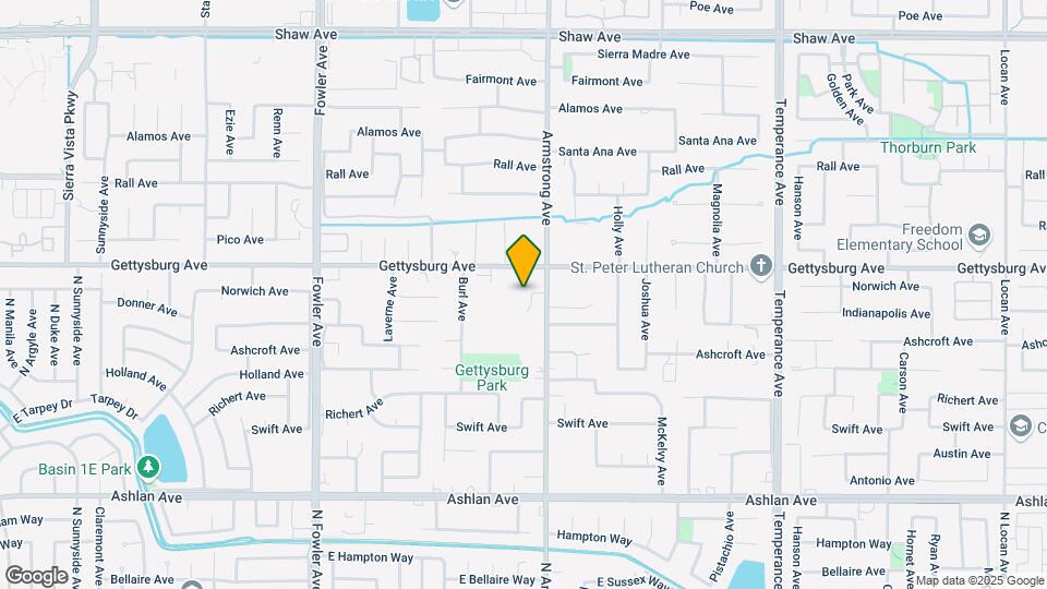 2846 Evergreen Ave Map and Location Details
