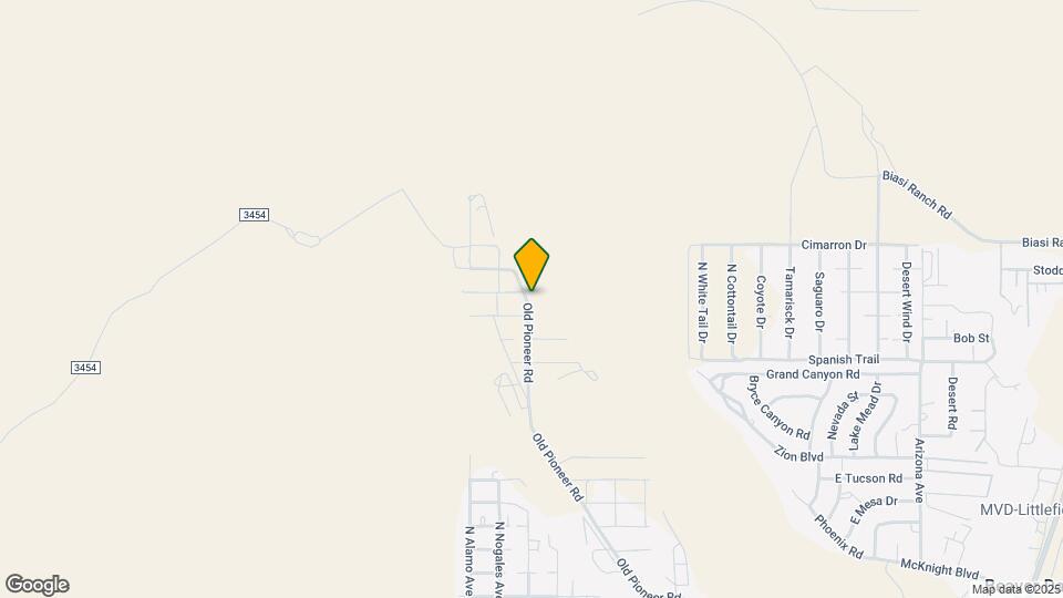 942 N Joshua Tree Ave Map and Location Details