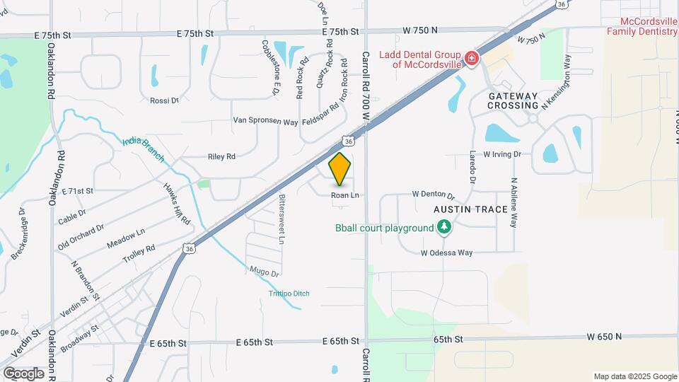 12714 Roan Ln Mapa y Detalles de la Ubicación