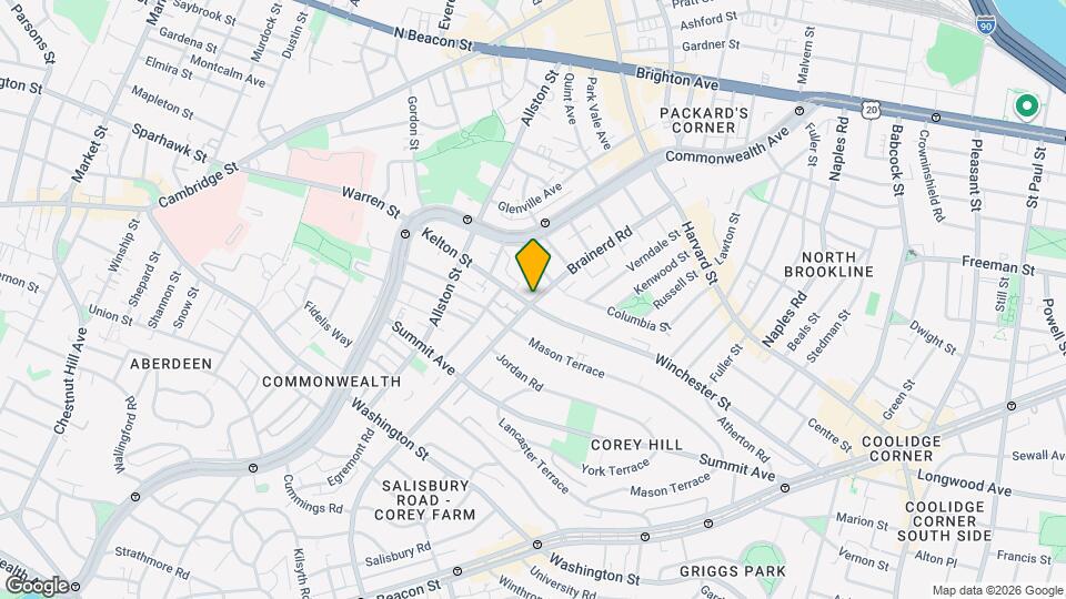 137 Brainerd Rd Map and Location Details