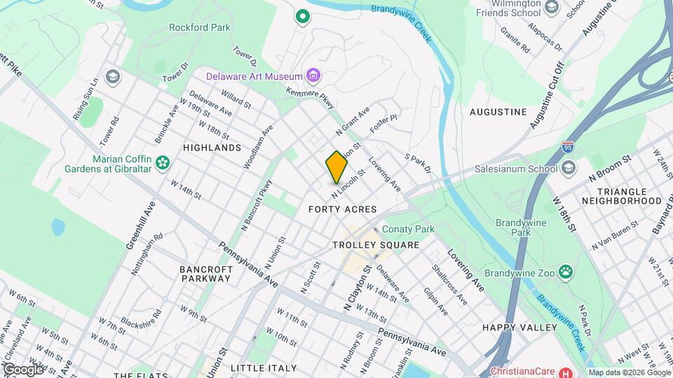 1906 Gilpin Ave Map and Location Details