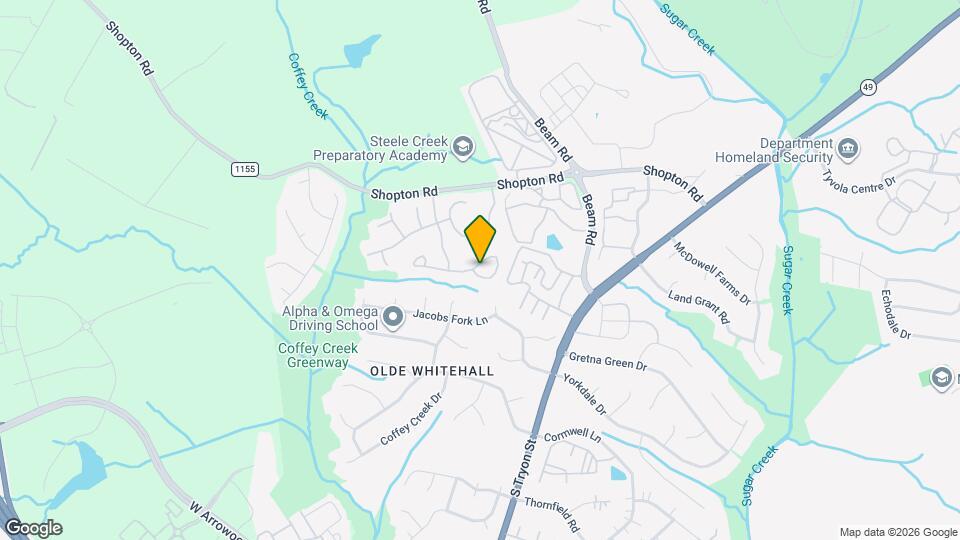 2043 Aston Mill Place Map and Location Details