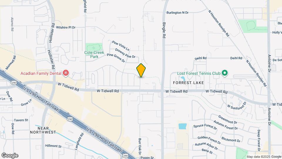 5826 Burr Oak Dr Map and Location Details