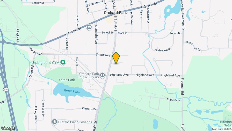 4493 S Buffalo St Map and Location Details