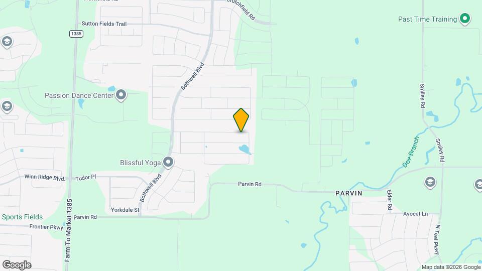5816 Pensby Dr Map and Location Details