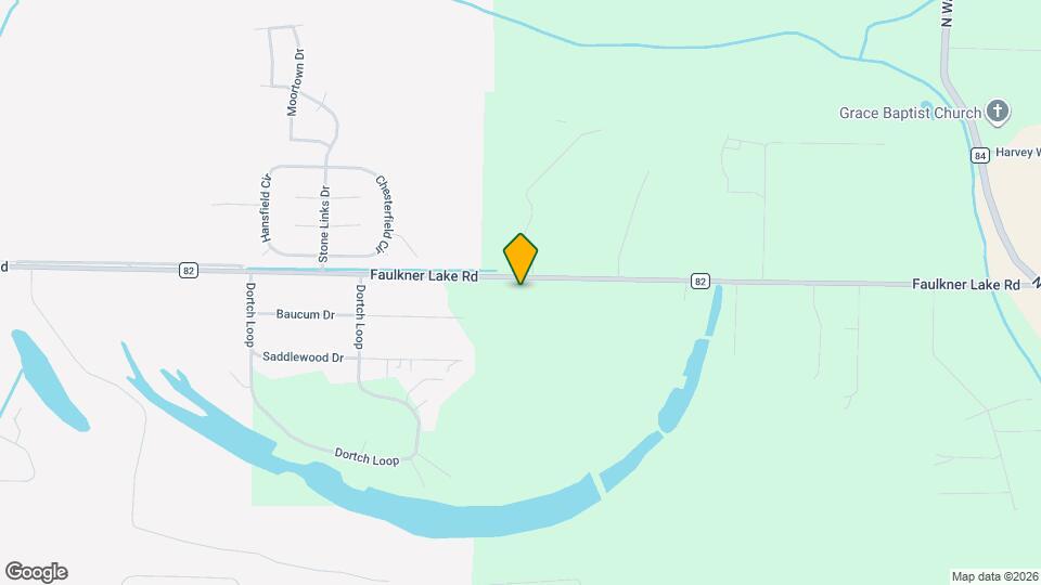 14738 Faulkner Lake Rd Map and Location Details
