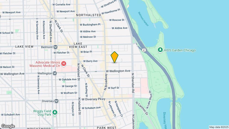515 W. Barry Mapa y Detalles de la Ubicación
