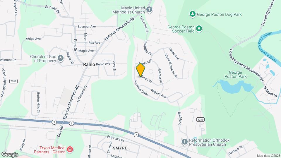 3056 Teton Dr Map and Location Details